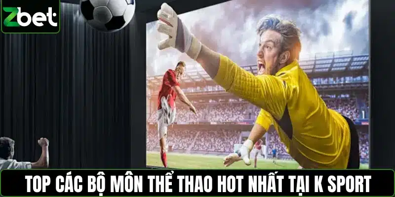 Top các bộ môn thể thao hot nhất tại K sport